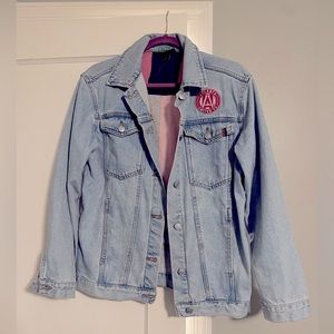 The Wild Collective Atlanta United vintage style Denim Jacket WL